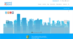 Desktop Screenshot of expandabrand.com.au